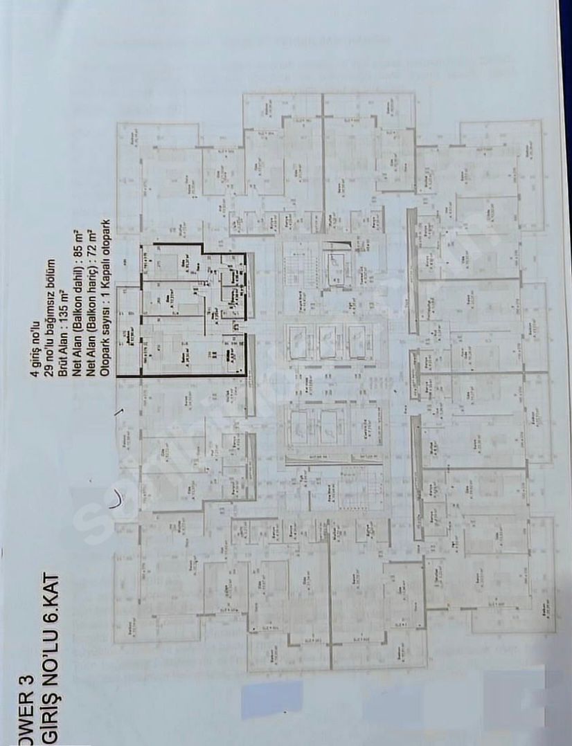 Çınar İzmir'den Megapol İzmir Projesinde 2+1 Daire - 19